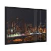 93854-1081.jpg Bridge and Church Framed Poster