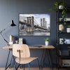 93854-1086.jpg Brooklyn Bridge, New York Framed Poster
