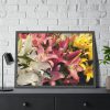 Lilies Flower  Framed Poster