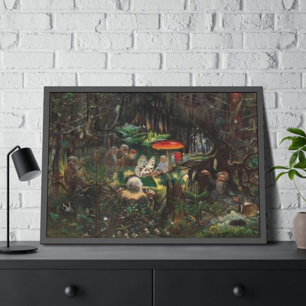 93854-111.jpg Fairy Tale Princess by Thorsten Wasastjerna Framed Poster