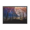 93854-1140.jpg Full Moon and Forest Night Darkness Framed Poster