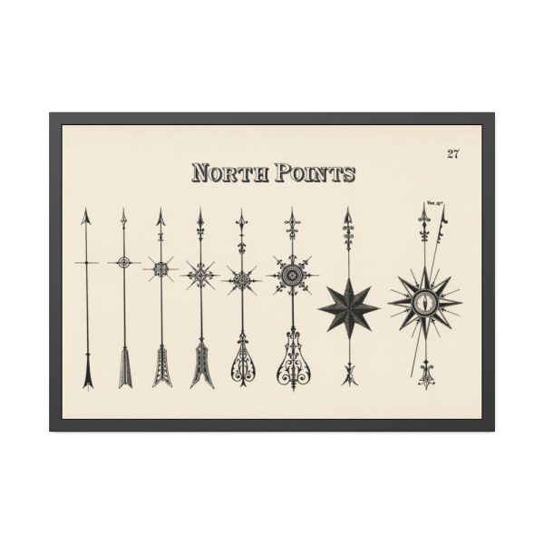 93854-1164.jpg Designs Draughtsman's Alphabets by Hermann Esser Framed Poster