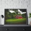 Red Rustic Barn Framed Poster