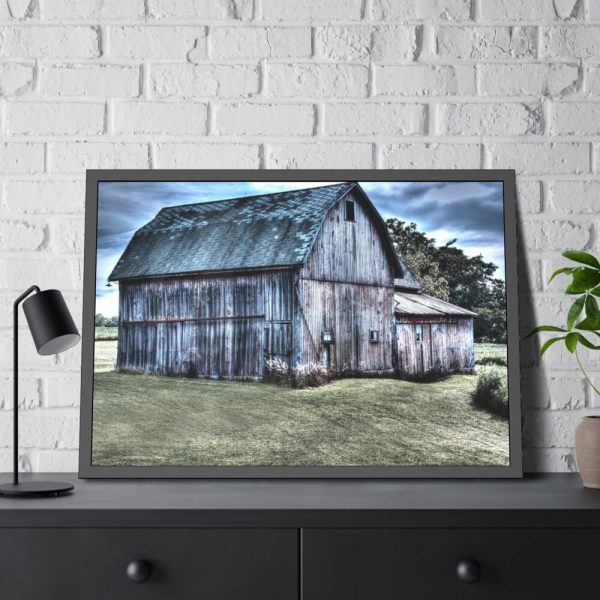 93854-1191.jpg Rural Barn Framed Poster