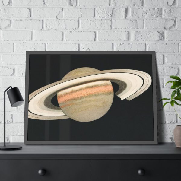 93854-1195.jpg Lithograph Saturne by F. Meheux Framed Poster