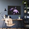 Purple Lily Framed Poster