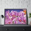 Orchids Flowers Framed Poster