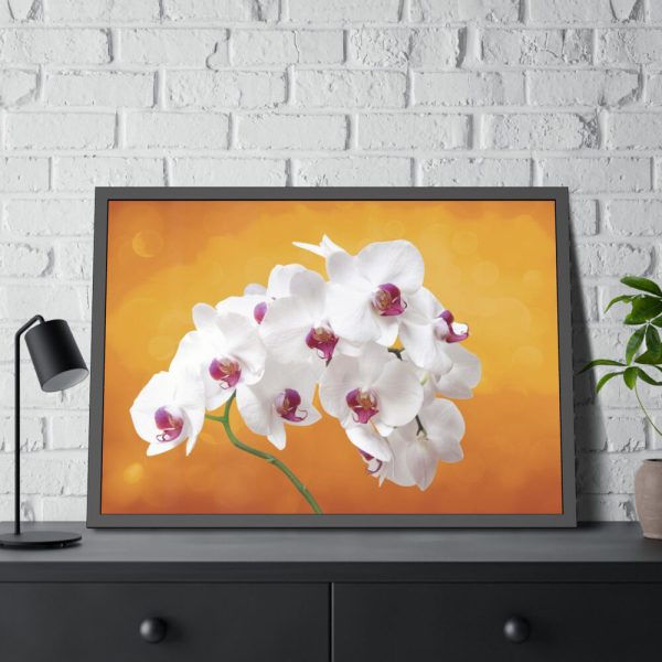 93854-195.jpg Orchid Plant Flower Framed Poster