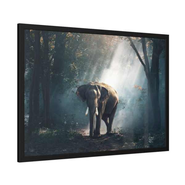 93854-253.jpg Elephant in Nature Framed Poster