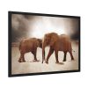 93854-265.jpg African Elephants Framed Poster