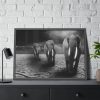 Elephants in Africa, Safari Framed Poster