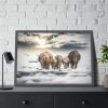 93854-279.jpg Elephants on the Clouds Framed Poster
