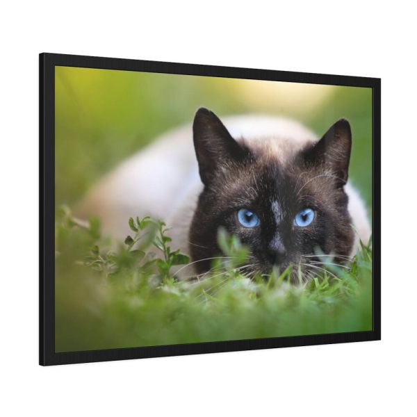 93854-369.jpg Cat Hunting Framed Poster