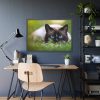 93854-370.jpg Cat Hunting Framed Poster