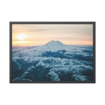 Mount Rainier Framed Poster