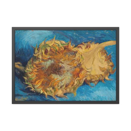 Sunflowers by Vincent Van Gogh Framed Poster