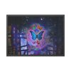 93854-52.jpg Butterfly Abstract Colorful Design Framed Poster