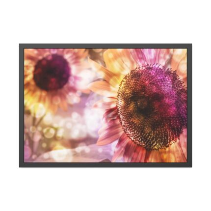 Artistic Color Framed Poster