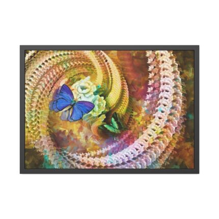 Abstract Artwork Art Digital Framed Poster