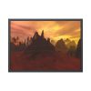 93854-560.jpg Desert, Mountains and Sky Framed Poster