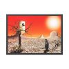 93854-616.jpg Penguin in Desert Framed Poster