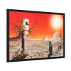 93854-617.jpg Penguin in Desert Framed Poster