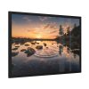 93854-653.jpg Water Reflection in the Forest Framed Poster