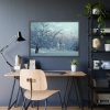 93854-666.jpg Forest Covered with Snow Framed Poster