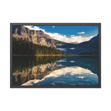 Beautiful Forest in Canada Framed Poster