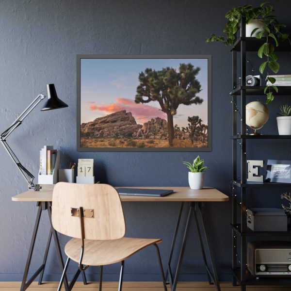 93854-698.jpg Sunset near Turtle Rock Framed Poster