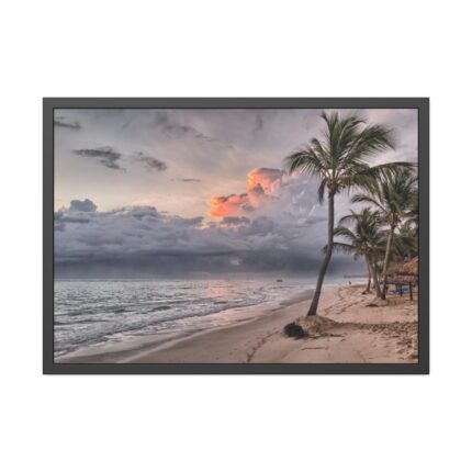 Dominican Republic Beach Framed Poster
