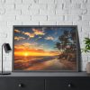 93854-707.jpg Sunrise Over the Beach Punta Cana Framed Poster