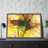 Butterfly Stopwatch Eye Face Framed Poster