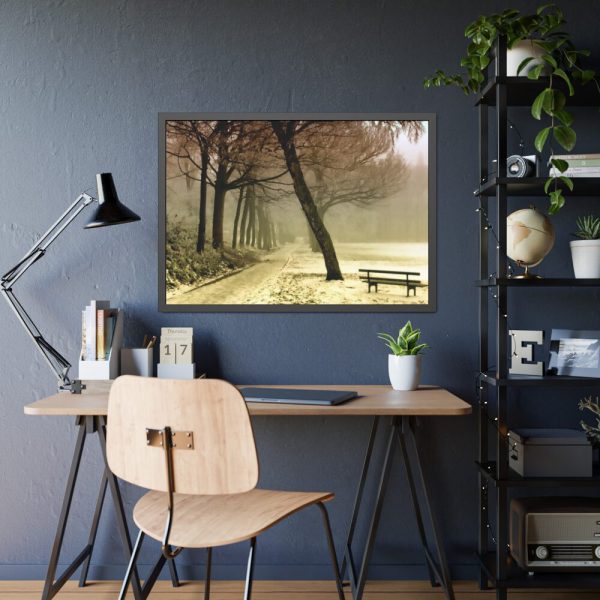 93854-714.jpg Cold Frost Season in Nature Framed Poster