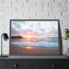 93854-755.jpg Pacific Coast Sunset at Monterey, California Framed Poster