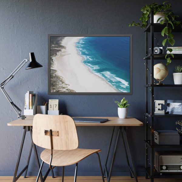 93854-794.jpg Peaceful Scenic Beach Framed Poster