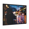 Rainy Night in the City Framed Poster