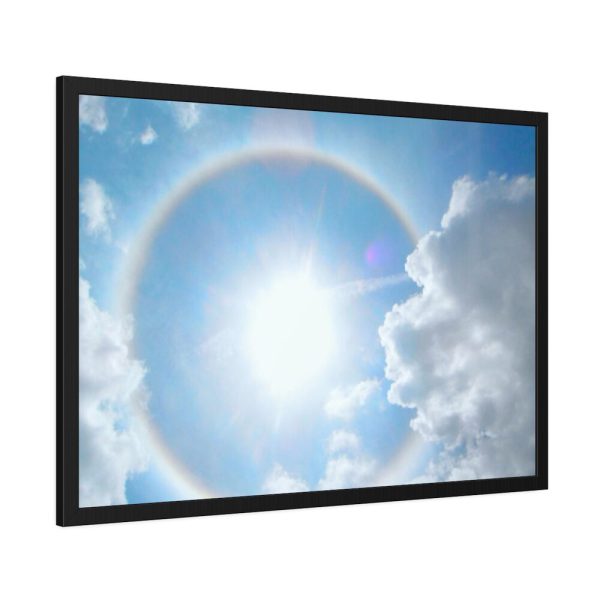 93854-837.jpg Rainbow ring Framed Poster