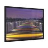 93854-905.jpg Bridge in the Colors of the Rainbow Framed Poster