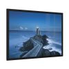 Lighthouse on the Rock Framed Poster