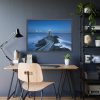Lighthouse on the Rock Framed Poster