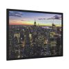 City Building in the Evening Framed Poster
