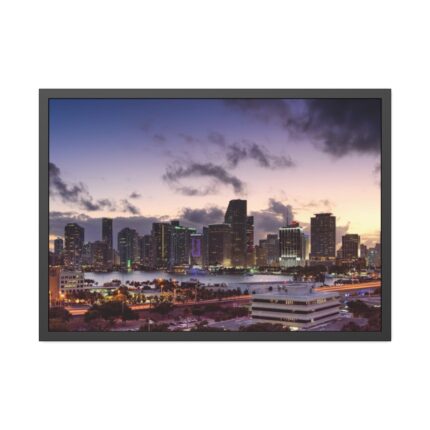 Business Buildings  Framed Poster