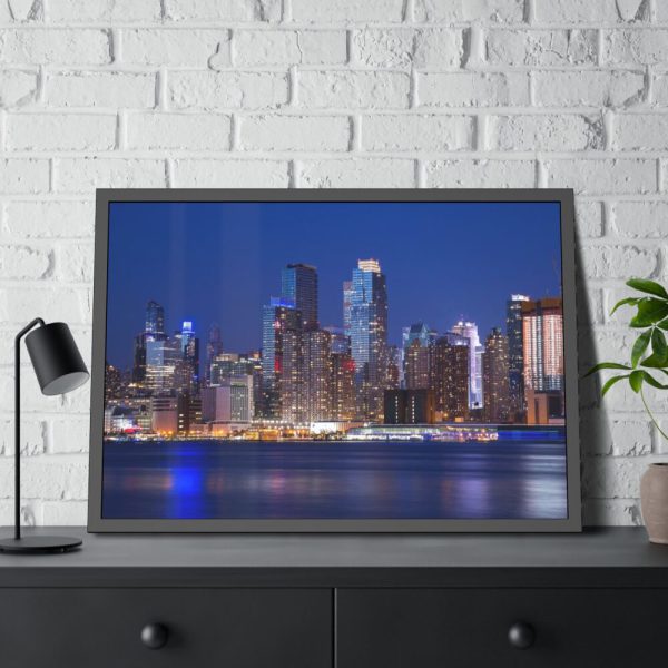 93854-955.jpg NYC Manhattan, Urban City Framed Poster