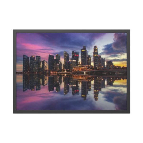 93854-964.jpg Singapore Marina Bay Framed Poster