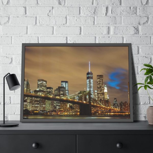 93854-991.jpg Brooklyn Bridge Framed Poster