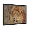 Beautiful Lion's Head Framed Poster