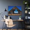 Barn Old Weathered Wooden Framed Poster