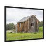 Old Cabin in Nature Framed Poster