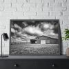 Farm House in the Countryside Framed Poster